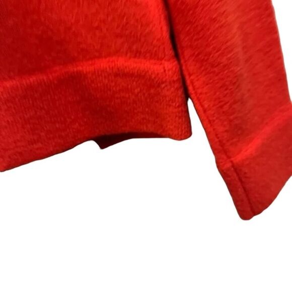 Leifsdottir Anthropologie colonel cardigan Red 100% wool sweater jacket small - Picture 9 of 12